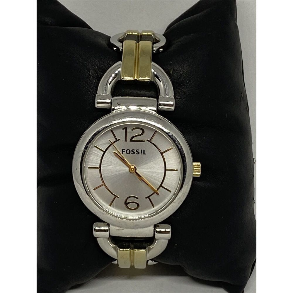 Fossil BQ1603 Women's Two-Tone Stainless Steel Analog Dial Quartz Watch EY8
